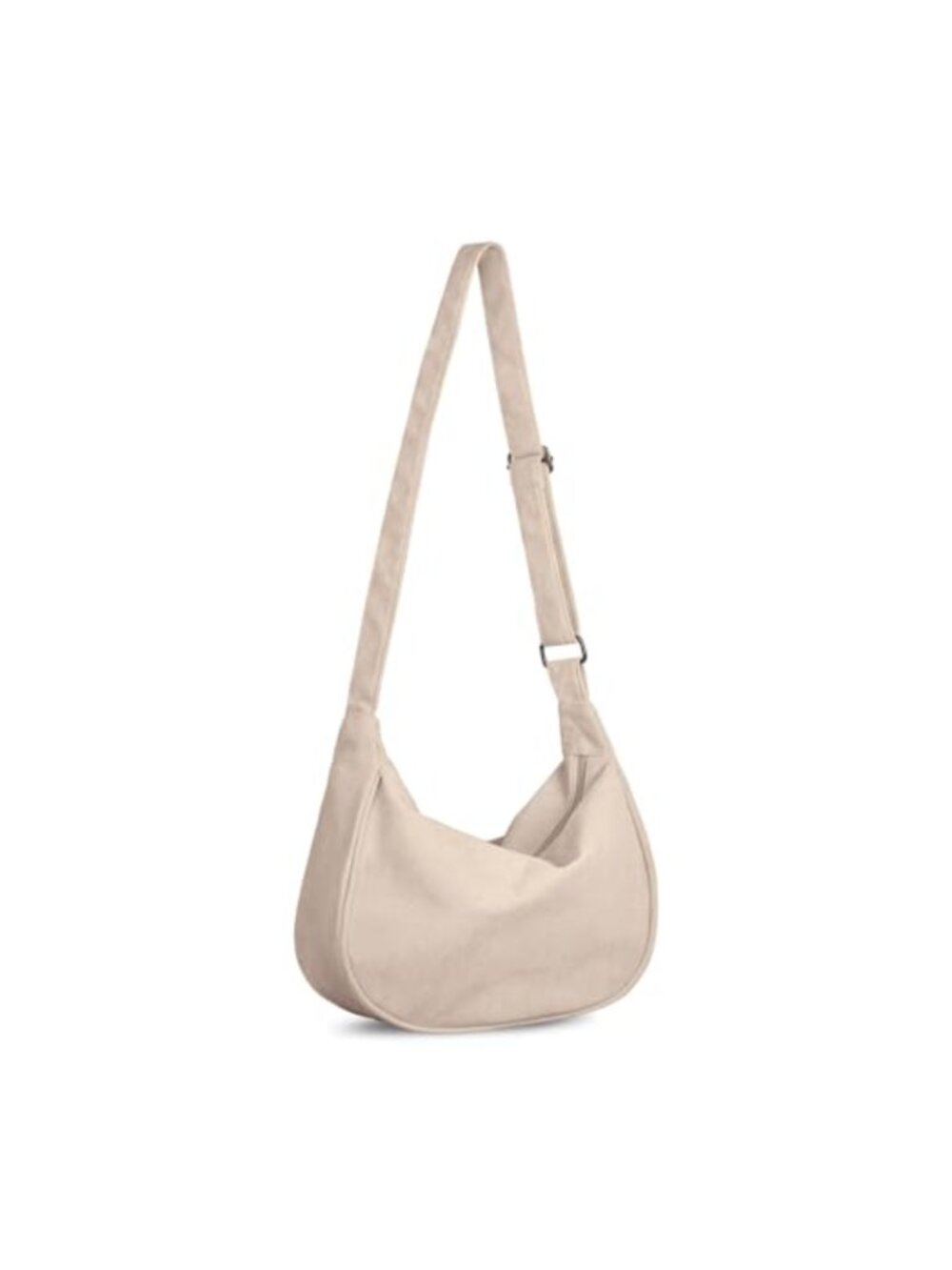 Corduroy Crescent Crossbody Bag Small Sling Hobo Dumpling Purse